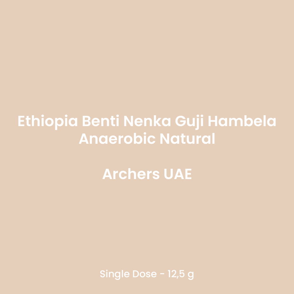 Ethiopia Benti Nenka Guji Hambela Anaerobic Natural (Archers UAE)