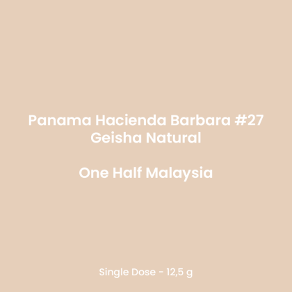 Panama Hacienda Barbara Geisha Natural (One Half Malaysia)