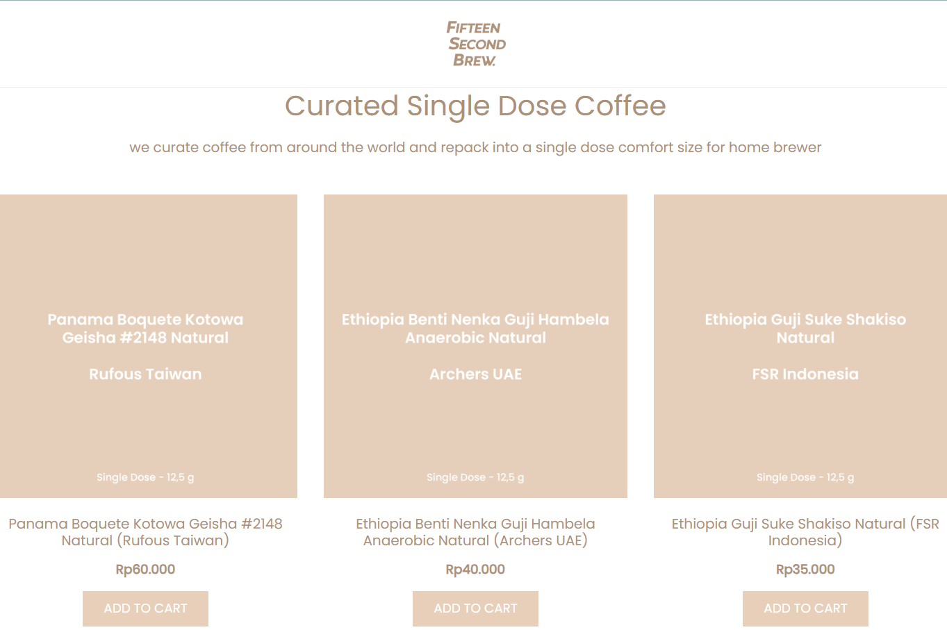 Webshop is Live!